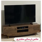 میز تلویزیون کلاسیک مدل پایه چوبی (MF110) - Image 9