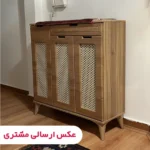 جاکفشی دکومبل مدل حصیری 225 - تصویر 10